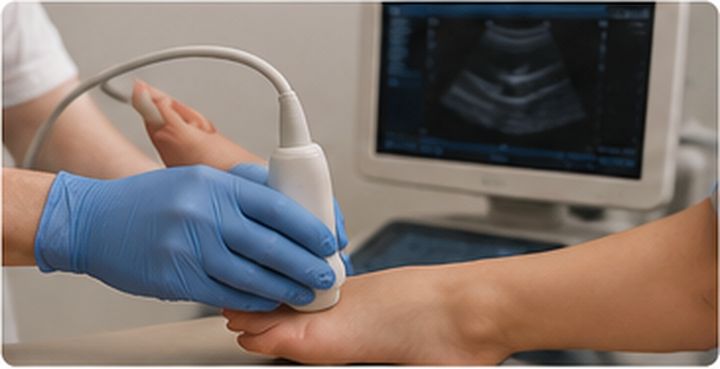 Diagnostyka USG stopy dziecka